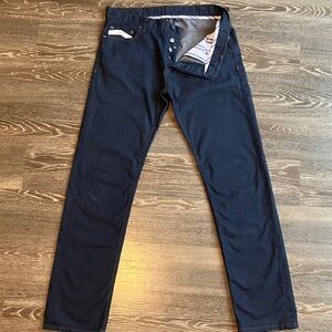 A/X Armani Exchange Men's Navy Straight Jeans